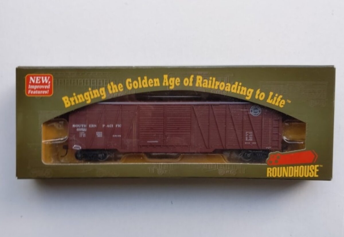Roundhouse 84422 HO Southern Pacific RTR 50'' Single Sheath Boxcar #69522