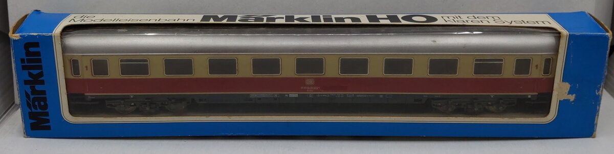 Marklin 4095 HO TEE InterCity Coupé Carriage Passenger Car #: 61 80 19-70 072-1