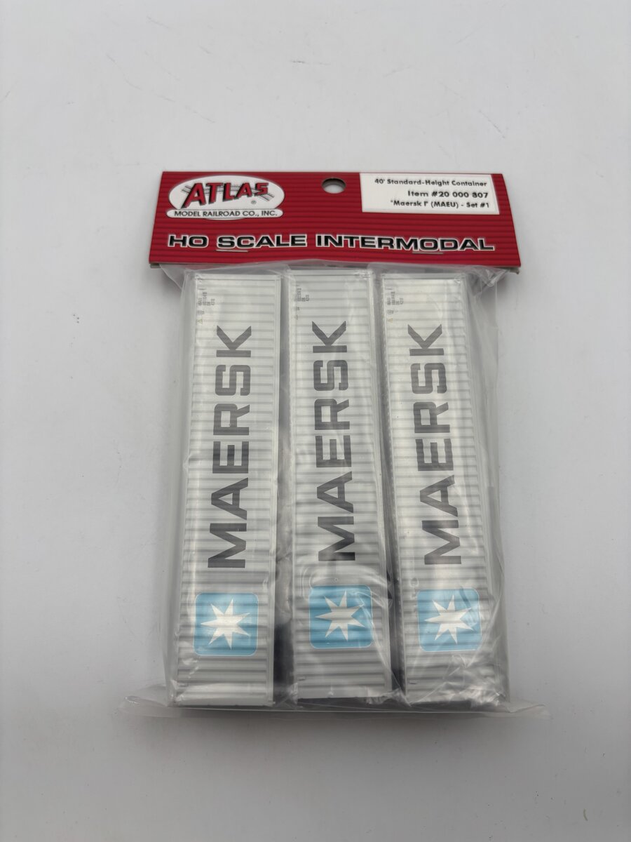 Atlas 20000807 MAEU/Maersk I 40' Container Set #1 (3)