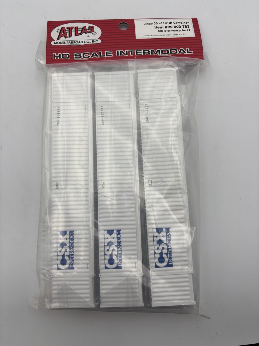 Atlas 20000783 CSX 53' Container Set #2
