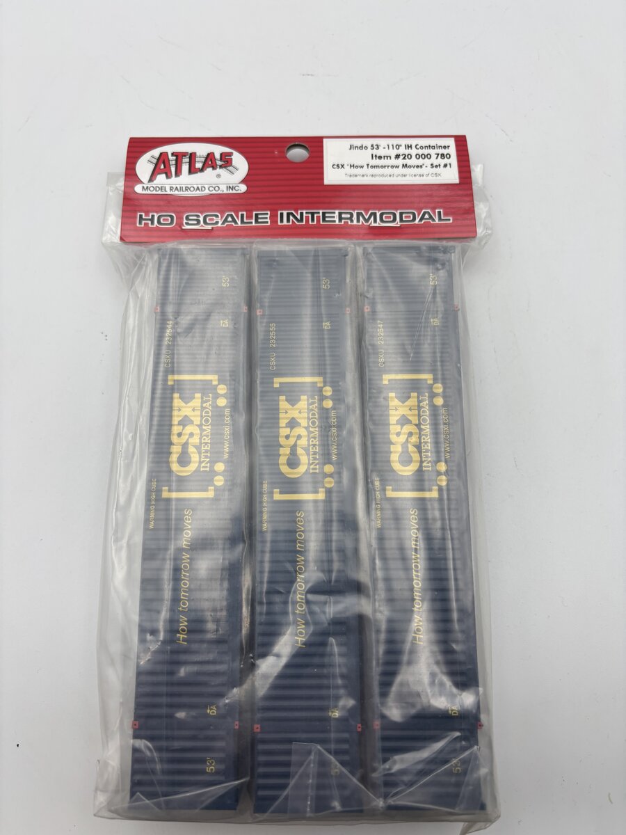 Atlas 20000780 CSX 53' Container Set #1