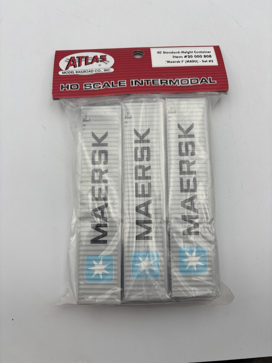 Atlas 20000808 MAEU/Maersk I 40' Container Set #2 (3)