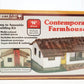 Life Like 7414 N Scale Contemporary Farmhouse Building Kit