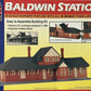 Life Like 7442 N Scale Baldwin Station Building Kit