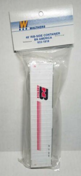 Walthers 933-1818 BN America 48' Rib-Side Container