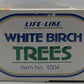 Life Like 1004 HO / N / O & S Scale White Birch Trees (Pack of 4)