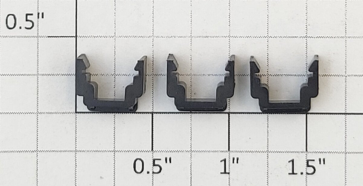 Athearn 95011 HO Bulb Retainer Clip (Pack of 3)