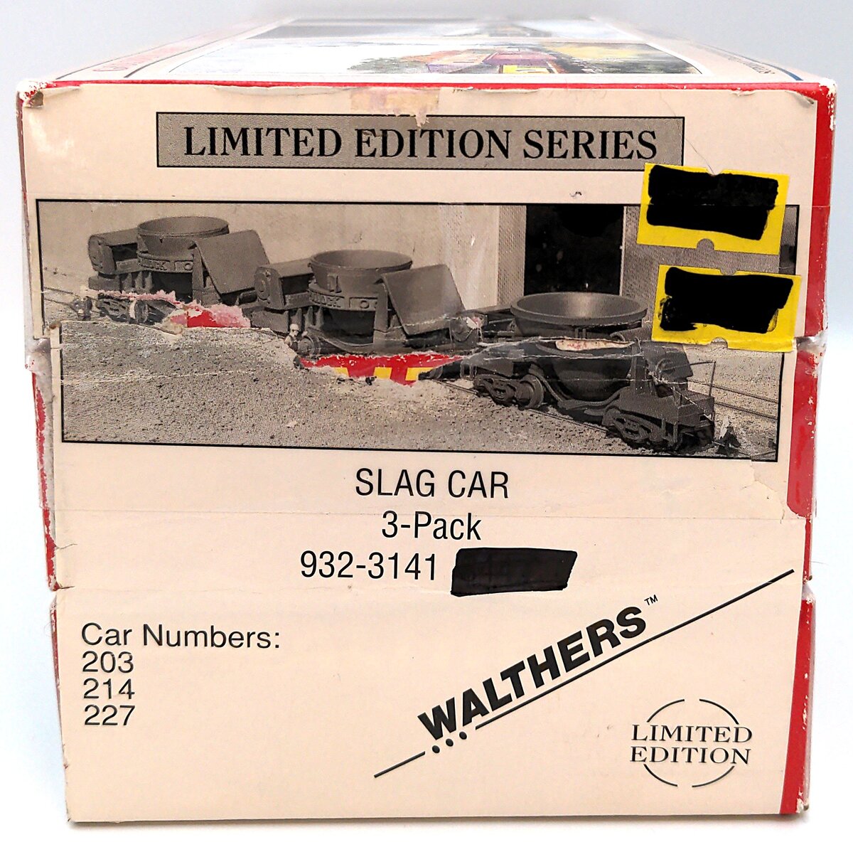 Walthers 932-3141 HO Limited Edition Series Slag Car Kit (Pack of 3)