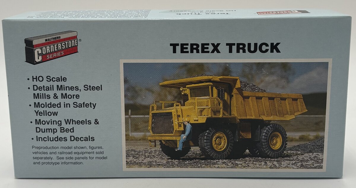 Walthers 933-3142 HO Scale Cornerstone Series Terex Truck Accessory Kit