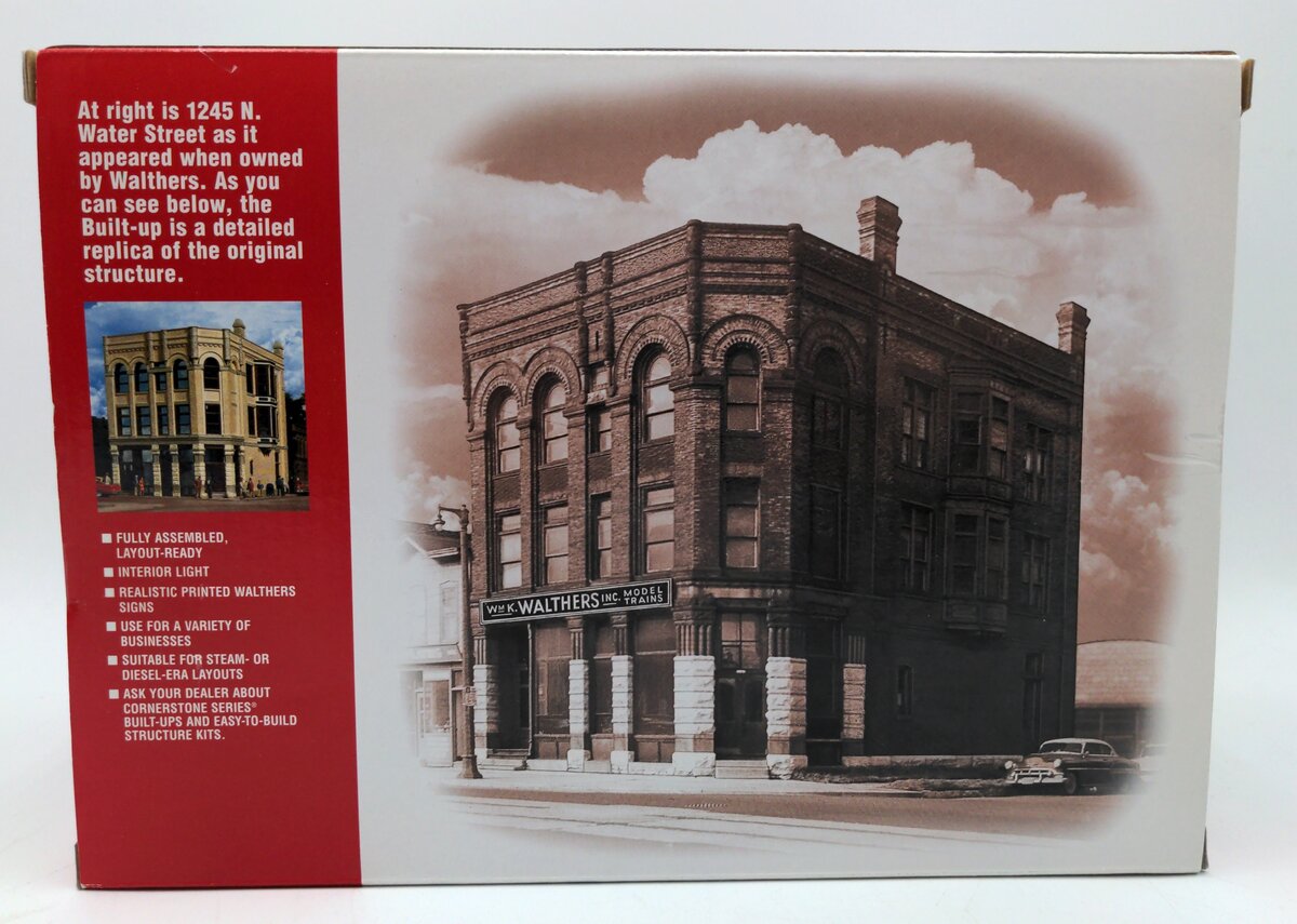 Walthers 933-2814 HO Built-Ups Water Street Building