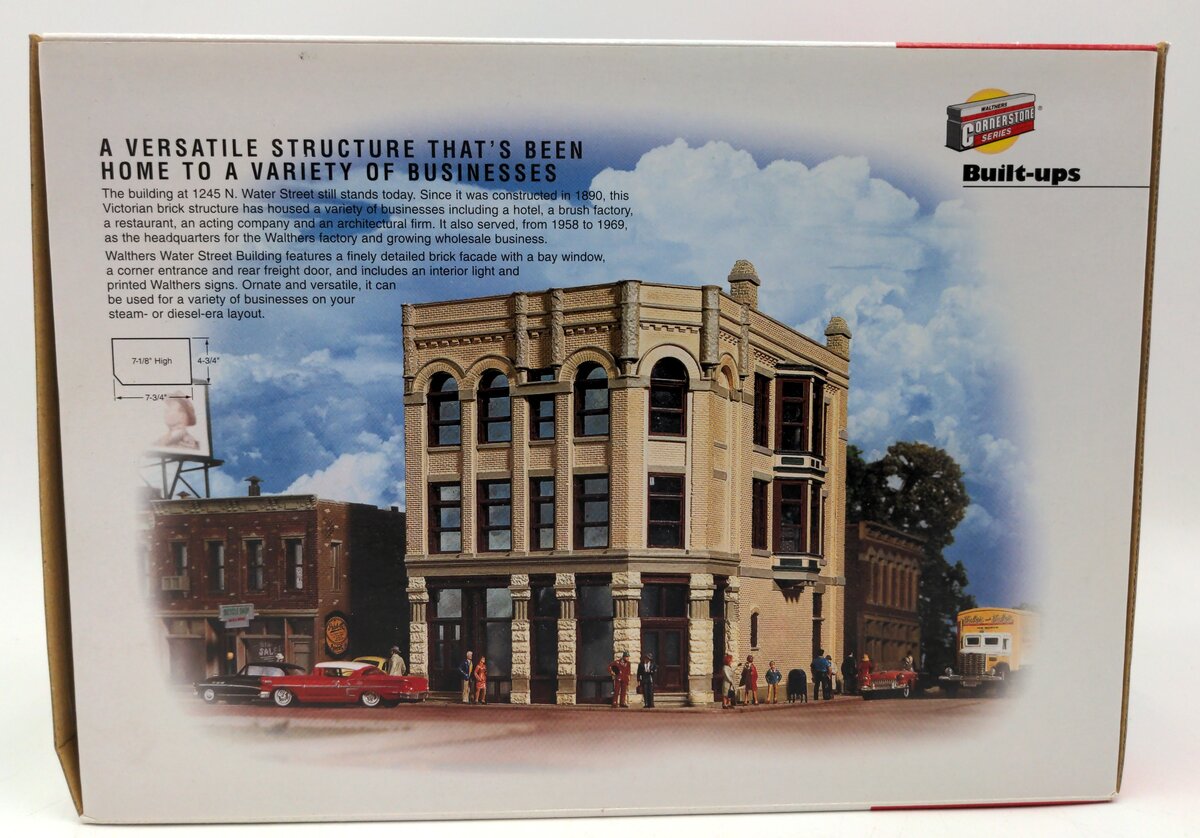 Walthers 933-2814 HO Built-Ups Water Street Building