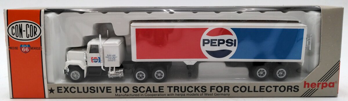 Con-Cor 0004-001003 HO Pepsi Cola 48' Tractor Trailer