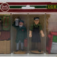 LGB 5229 G Scale Baggage Men Figures , Cart, & Assorted Luggge