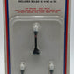 Life Like 1505 HO/N Scale Light Poles Gas Light-Ups (Pack of 3)