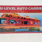 Life Like 8089 HO Scale Bi-Level Auto Carrier W/ 6 Chevy Citations Kit