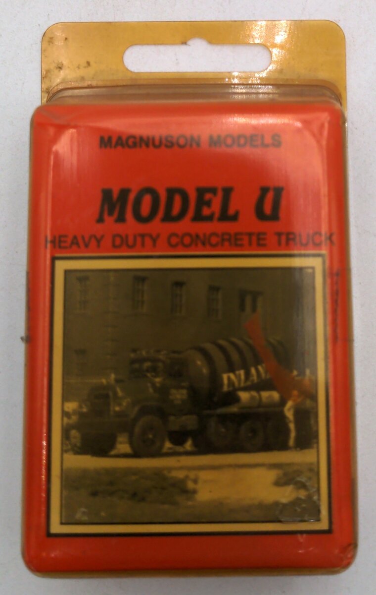 Magnuson Models 439-938 1:87 HO Heavy Duty Concrete Truck Kit