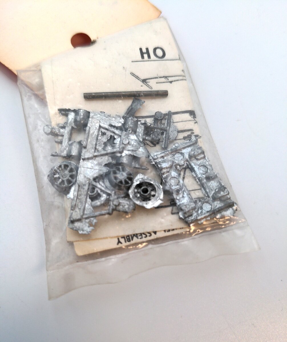 Roundhouse 2976 HO Scale Molded Handcar Model Diecast Kit