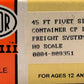 Con-Cor 0004-008351 HO CP Intermodal Freight 45' Containers (Set of 2)
