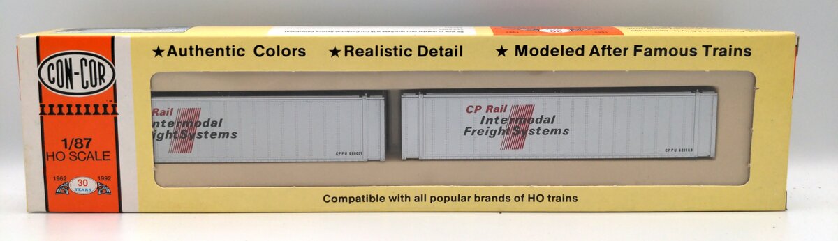Con-Cor 0004-008351 HO CP Intermodal Freight 45' Containers (Set of 2)