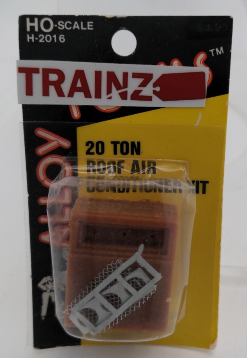 Alloy Forms H-2016 HO Scale 20 Ton Roof Air Conditioner Kit