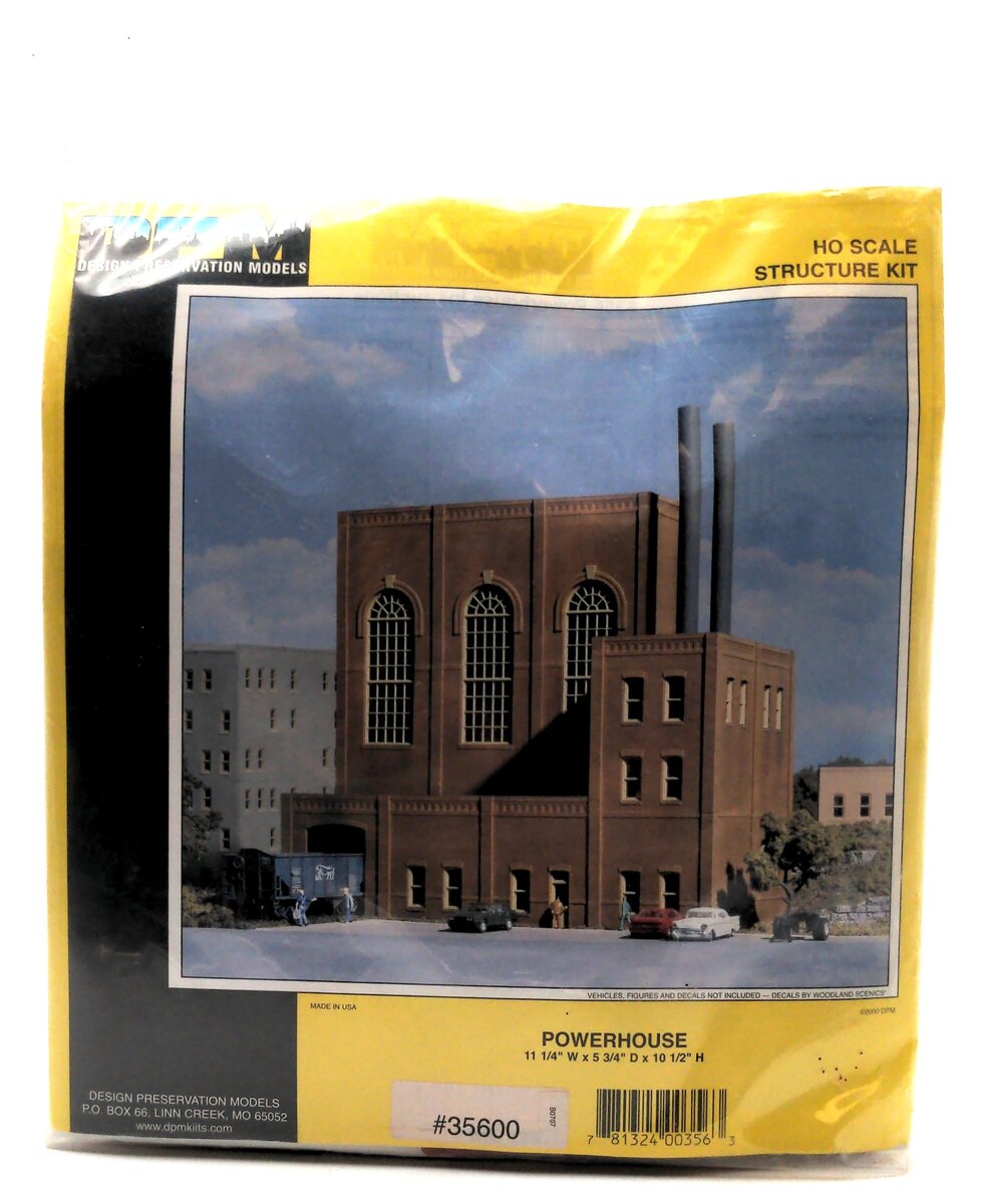 DPM 35600 HO Scale The Powerhouse Building Kit