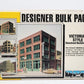 DPM 36300 HO Scale Designer Bulk Pack Victorian Style Storefront Building Kit