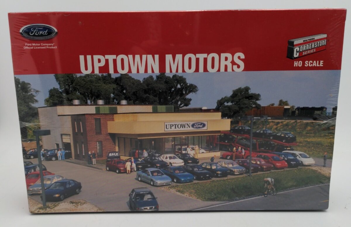 Walthers 933-3077 HO Scale Uptown Motors Building Kit