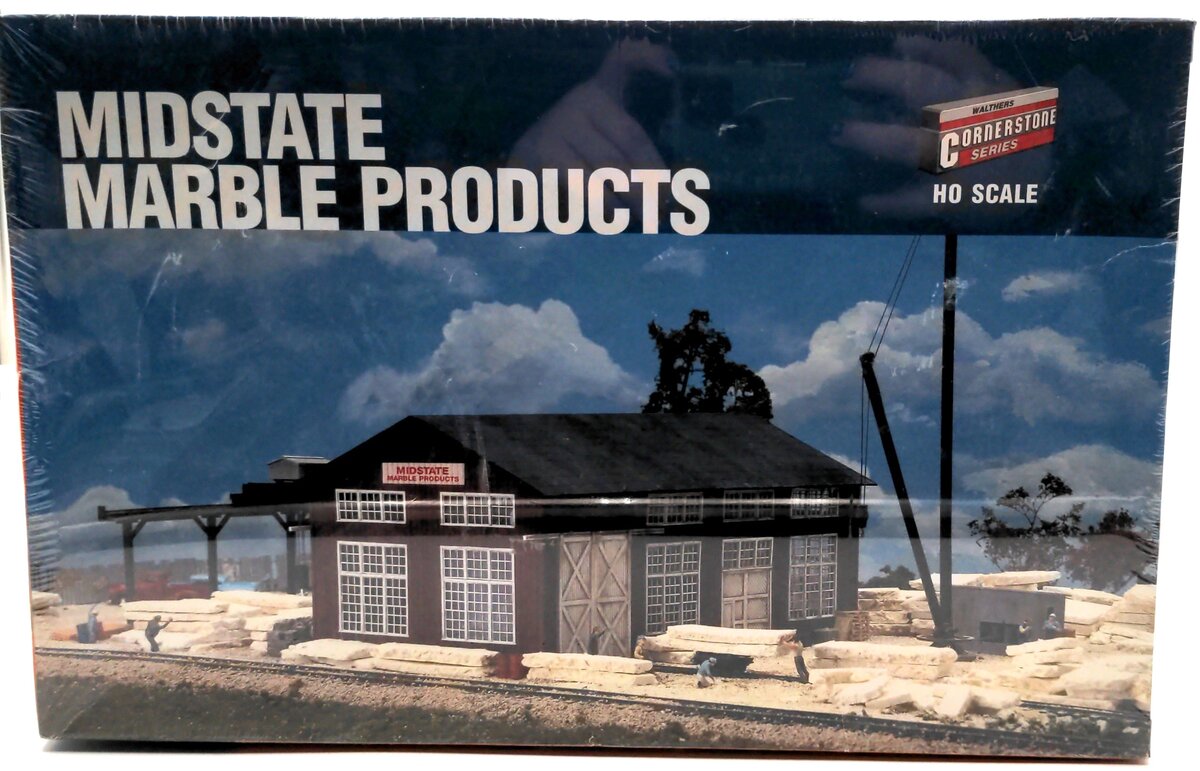 Walthers 933-3073 HO Midstate Marble Products Structure Building Kit