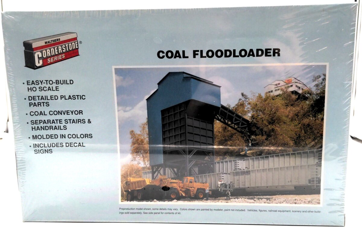 Walthers 933-3051 HO CornerStone Series Coal Flood Loader Structure Kit