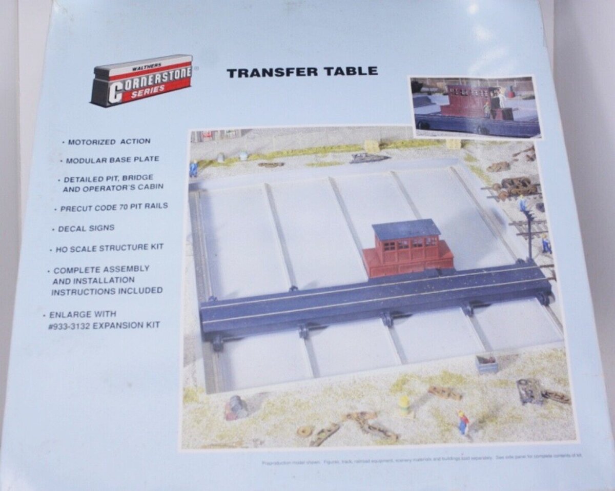 Walthers 933-3131 HO Scale Motorized Action Transfer Table Kit