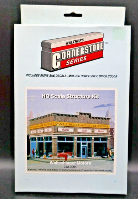 Walthers 933-3004 HO Scale Wallschlager Motors Building Kit