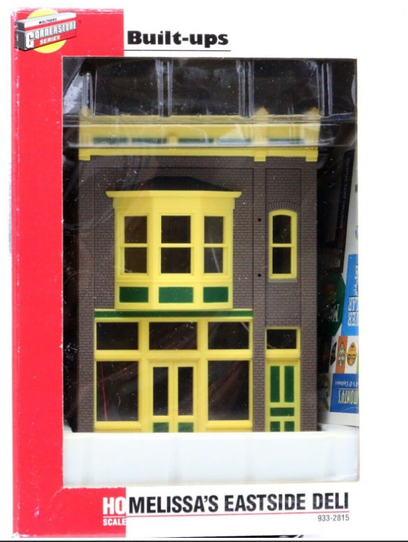 Walthers 933-2815 HO Scale Melissa's Eastside Deli Built-Ups