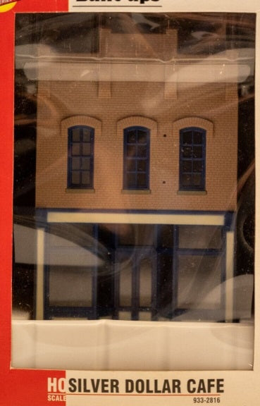 Walthers 933-2816 HO Built-Up Silver Dollar Café Building
