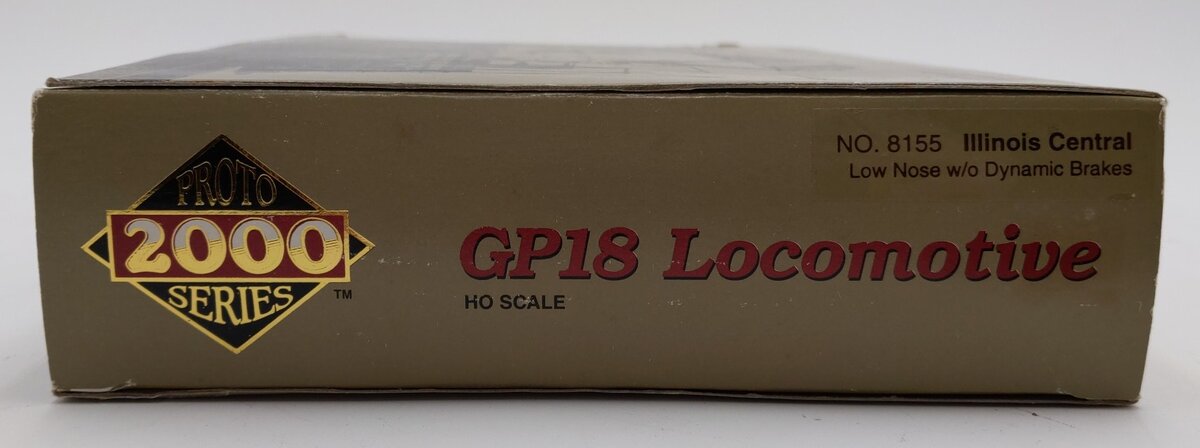 Proto 2000 8155 Life Like HO Illinois Central GP18 Diesel Locomotive #9423