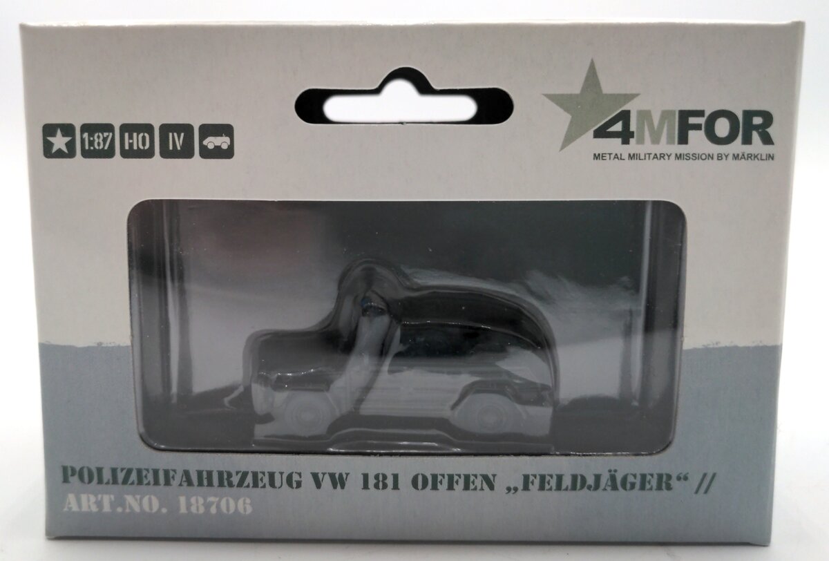 Marklin 18706 Open VW 181 Feldjagere
