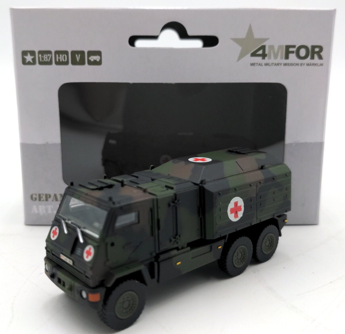 Marklin 18550 1:87 Scale Diecast Yak Armored Emergency Vehicle