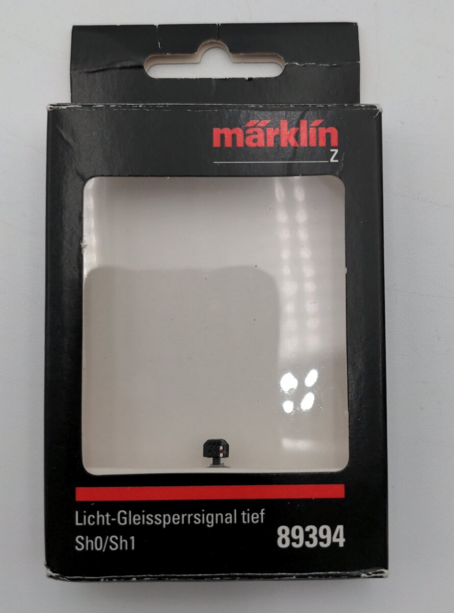 Marklin 89394 Z Dwarf Color Light Yard / Track Block Signal