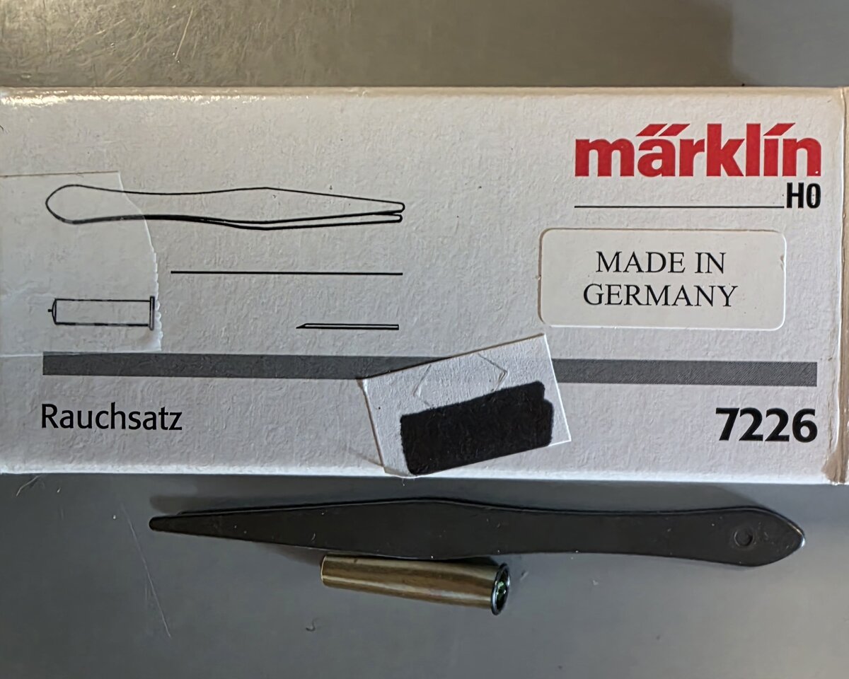 Marklin 7226 HO Scale Smoke Unit Kit