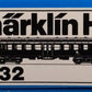 Marklin 4132 HO German Federal Railroad (DB) Byg Passenger Car#50 80 29-11 696-1