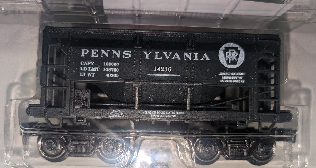 RMT 96715 O Pennsylvania Ore Car