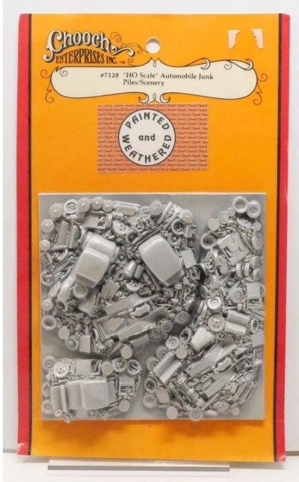 Chooch Enterprises 7128 HO Automobile Junk Piles Scenery