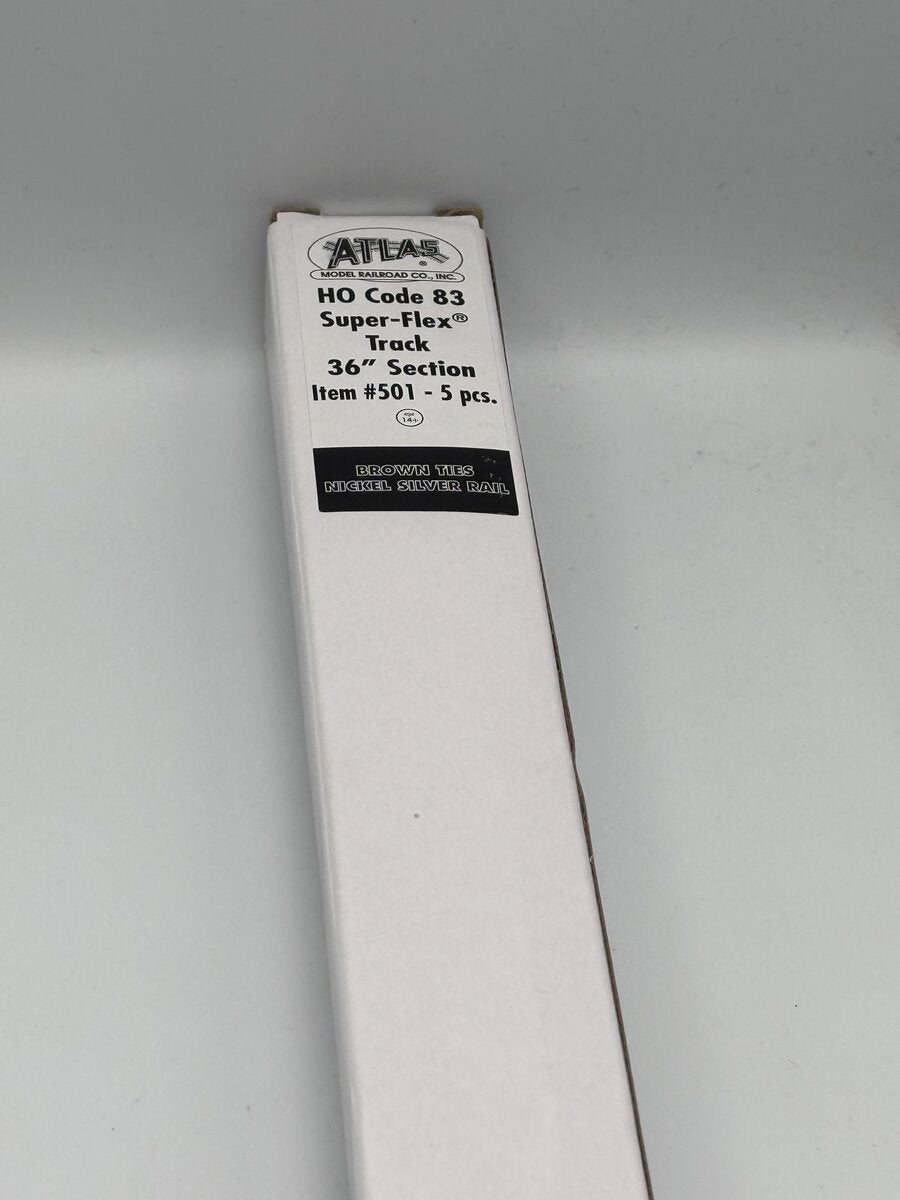 Atlas 0501 HO Scale Code 83 36'' Flextrack Section (Pack of 5)