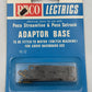 Peco PL-12 HO Adaptor Base To Be Fitted To Motor Switch Machine