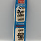Peco SL-E396 N Code 80 12º 18" Radius Left Hand Switch Turnout