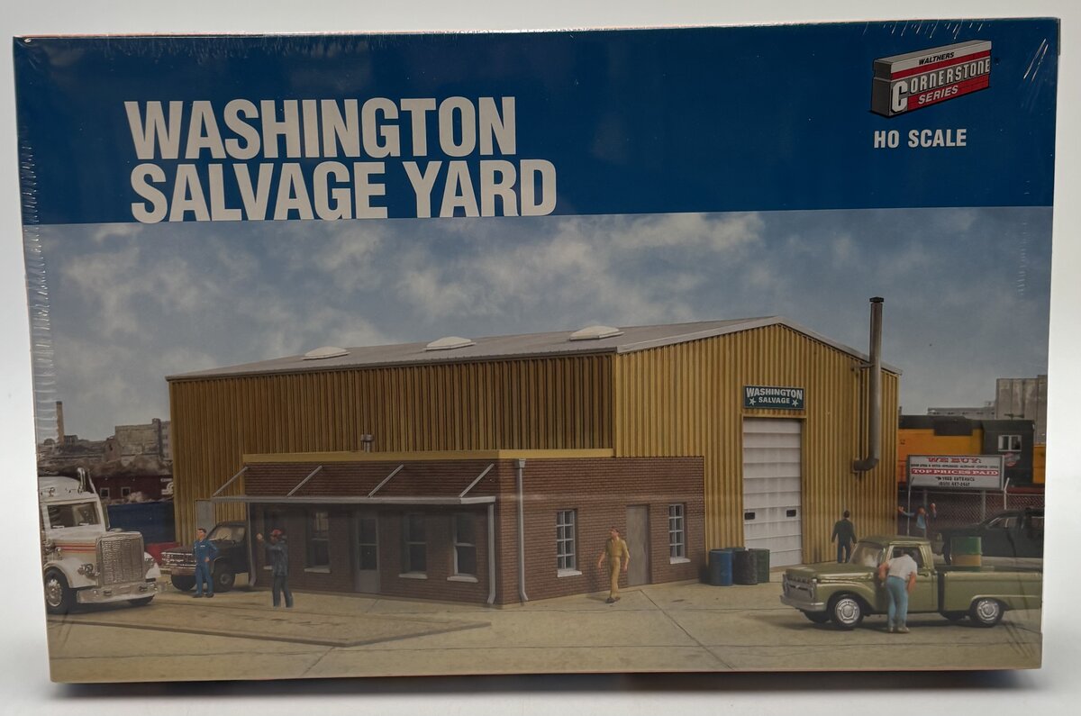 Walthers 933-2928 HO Washington Salvage Yard Building Industrial Structure Kit