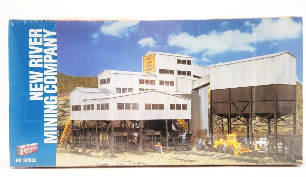 Walthers 933-3017 HO Scale New River Mining Company Main Building Structure Kit