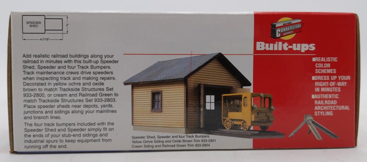 Walthers 933-2805 HO Crossing Shanty/Crossing Gate & Power Poles Model Kit