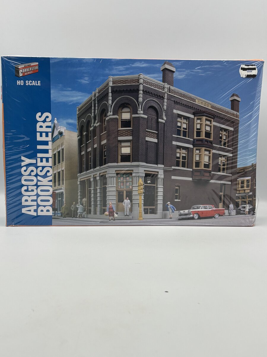 Walthers 933-3466 HO Cornerstone Series Argosy Booksellers Structure Kit