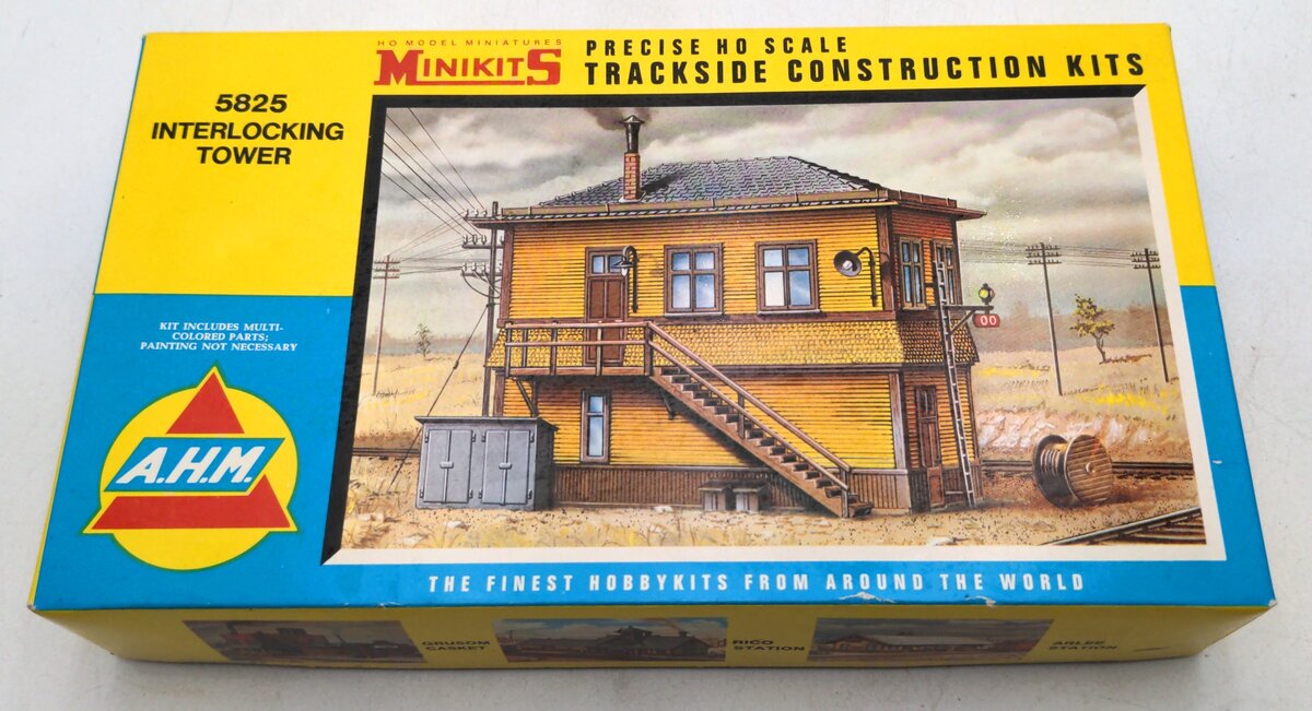 AHM 5825 HO Scale Minikits Locking Tower Building Kit