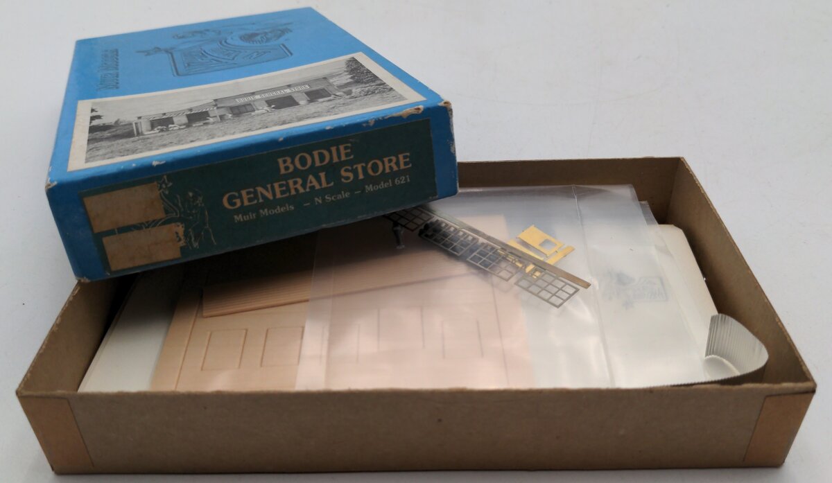 Muir Models 621 N Scale Bodie General Store Building Kit